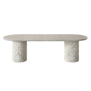 Isla Oval Dining Table Dining Table En Gold