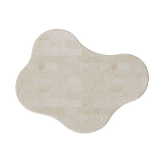 Paradis Coffee Table | Spanish Beige Marble Coffee Table En Gold