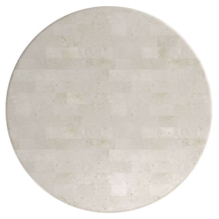 Paradis Round Dining Table | Spanish Beige Marble Dining Table En Gold