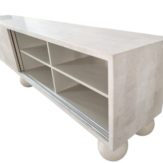 Miro Entertainment Unit | Spanish Beige Marble