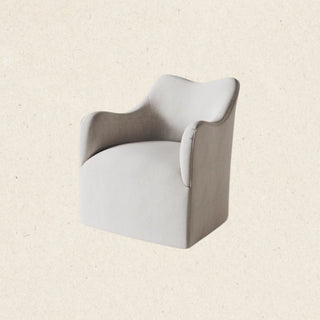 Sable Lounge Chair | Woven Ivory