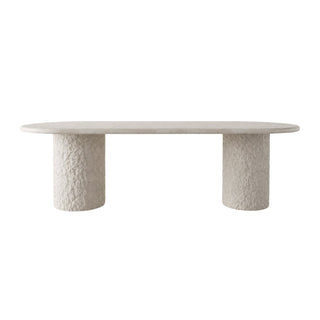 Isla Oval Dining Table | 300cm | Spanish Beige Marble