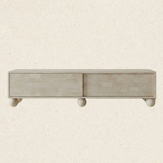 Miro Entertainment Unit | Spanish Beige Marble