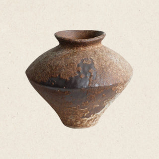 Wabi-Sabi Pottery Vase