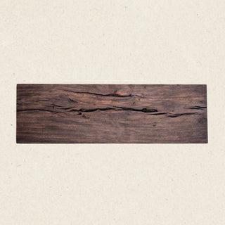 Japanese-style Wabi-Sabi Black Walnut Serving Tray