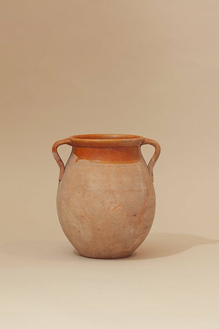 Oval Clay Jar