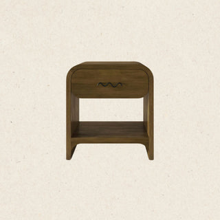 Bruno Bedside Table, Espresso