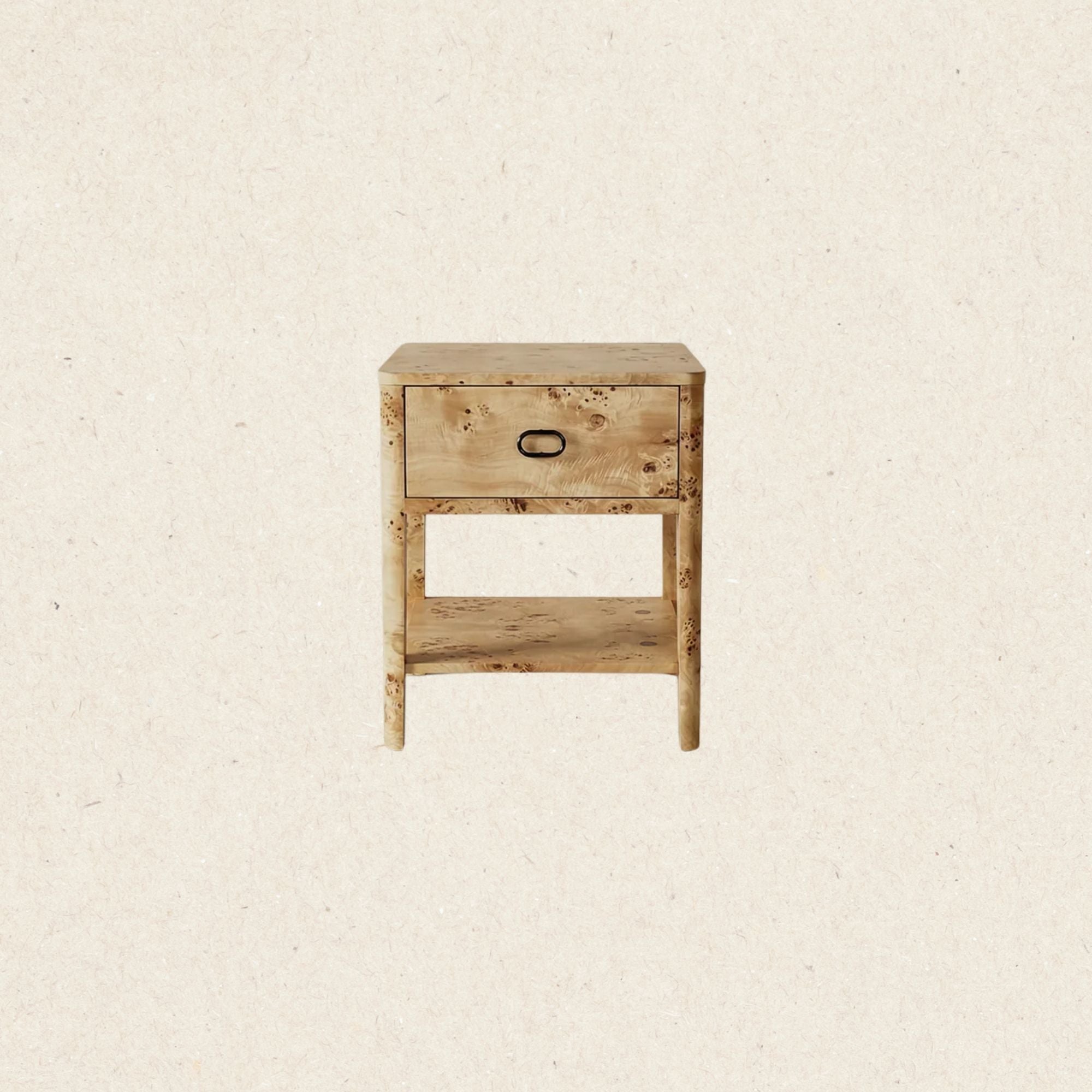 Zephyr Side Table | Honey Burl