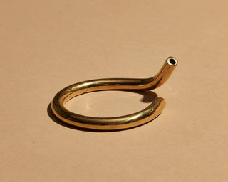 Brass Incense Holder (iii) | C-shape