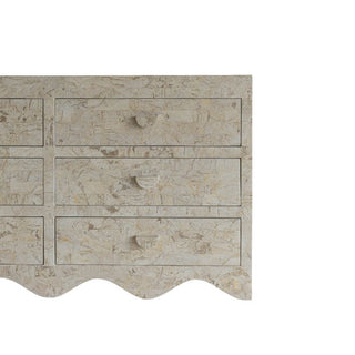 Sable Chest of Drawers, Cream Stone