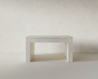Mala Desk | Spanish Beige Marble