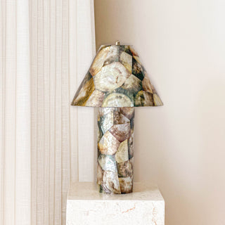 Sofia Lamp, Oyster Shell