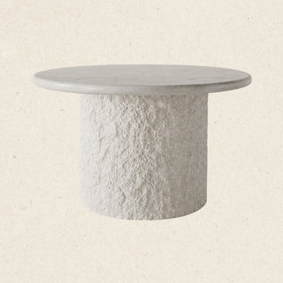 Isla Round Dining Table | 130cm | Spanish Beige Marble