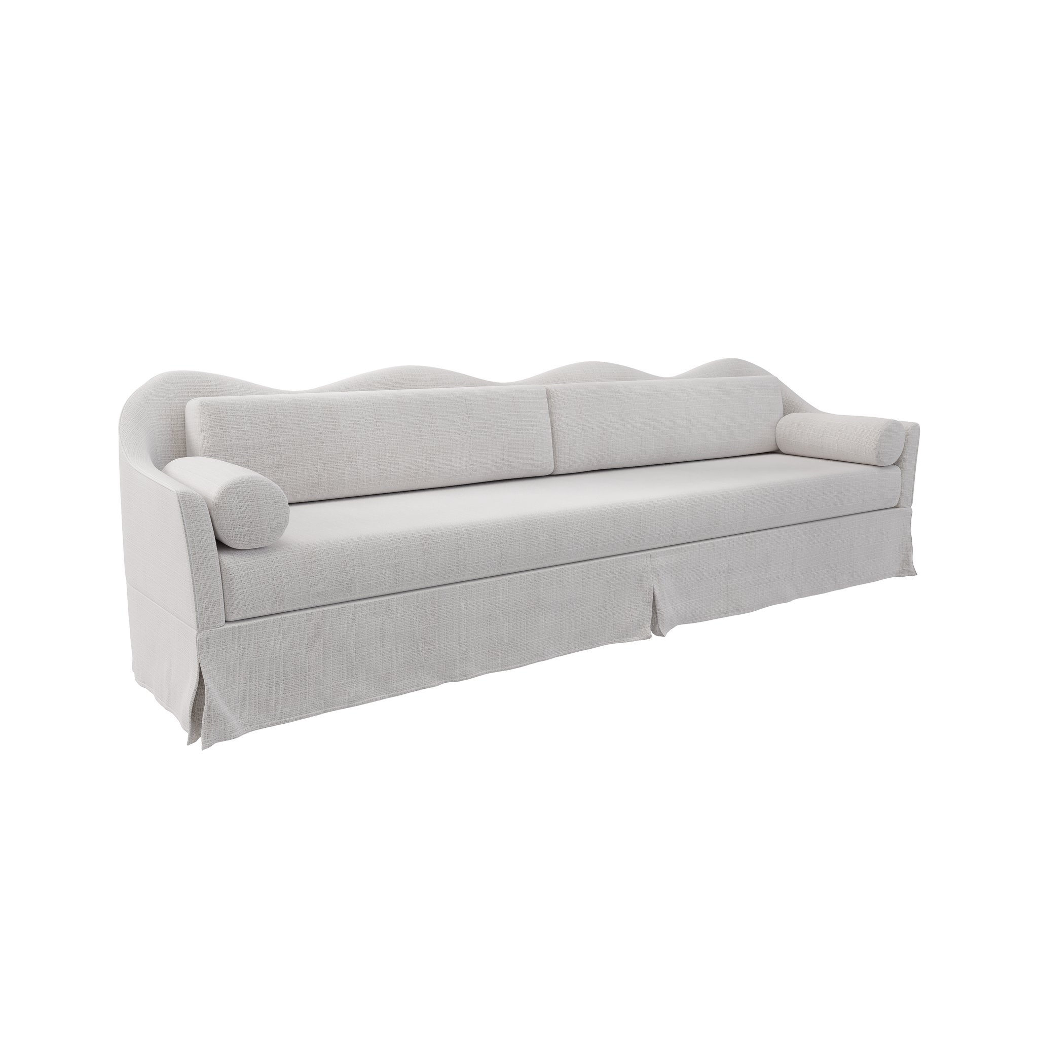 Sable Sofa, Woven Ivory