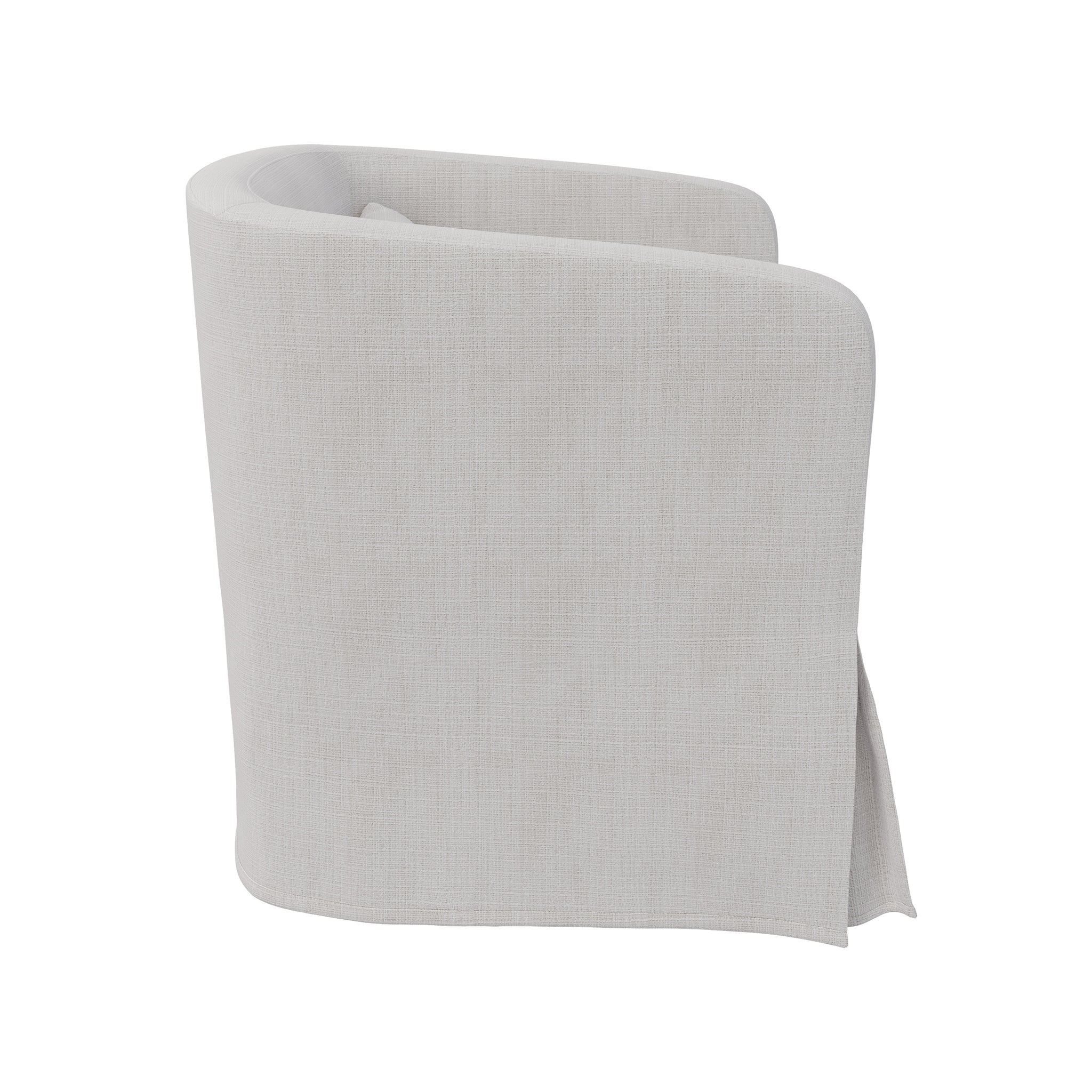 Sable Tub Chair, Woven Ivory