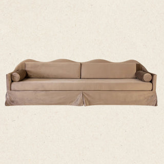 Sable Sofa | Mushroom Velvet