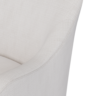 Sable Lounge Chair, Woven Ivory