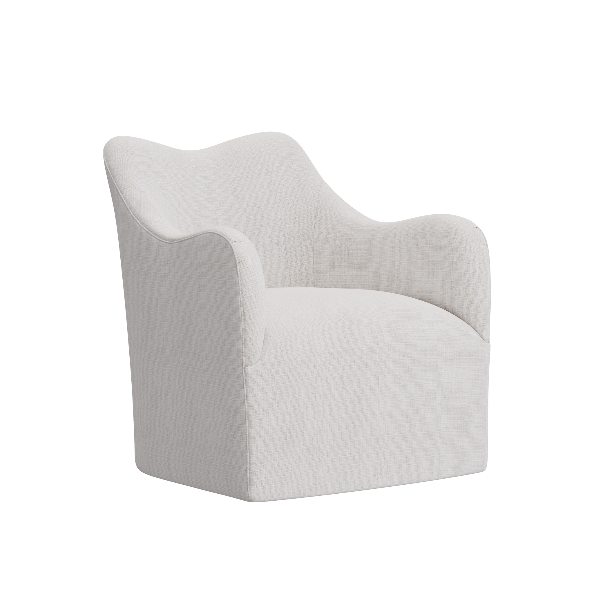 Sable Lounge Chair, Woven Ivory