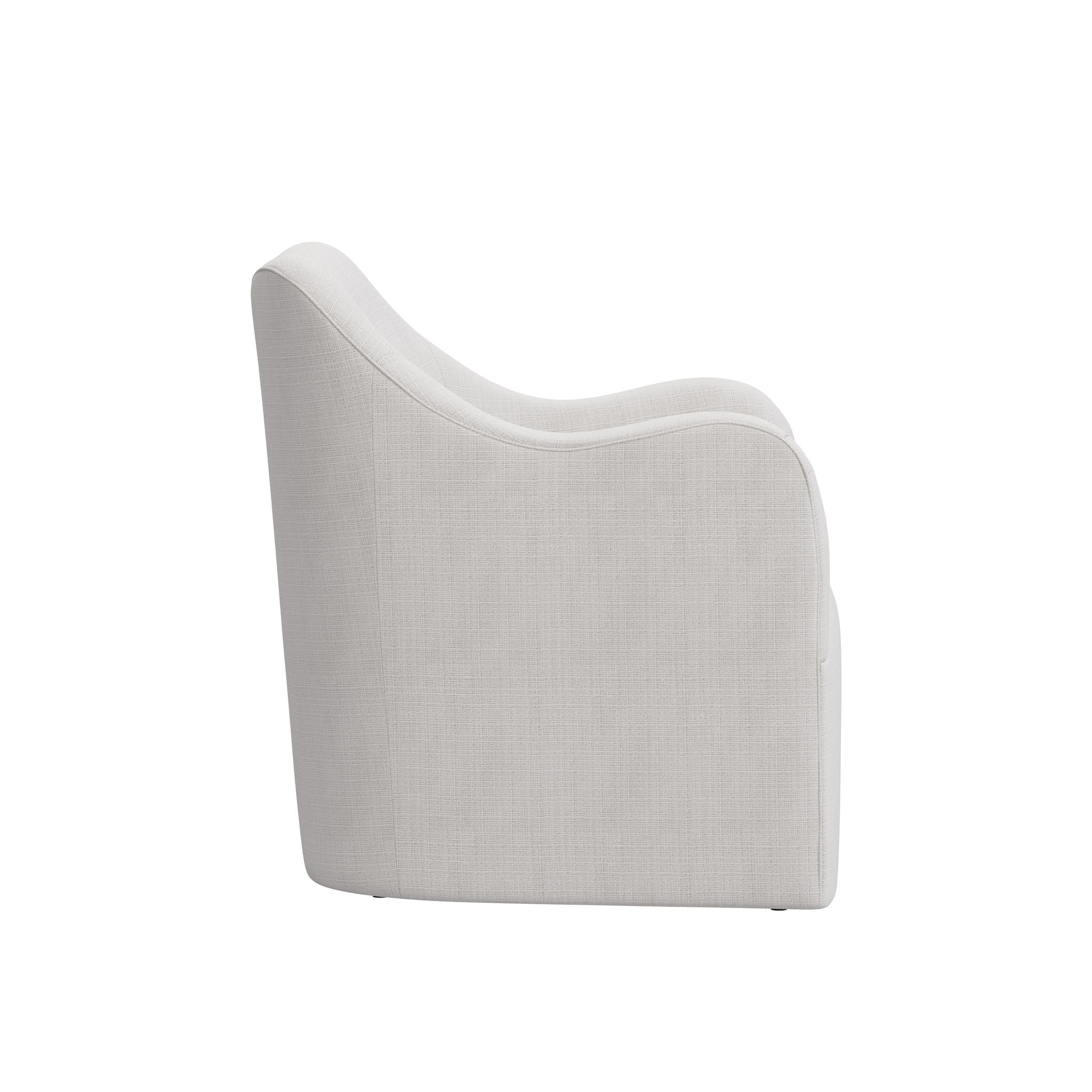 Sable Lounge Chair, Woven Ivory
