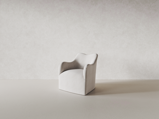 Sable Lounge Chair, Woven Ivory