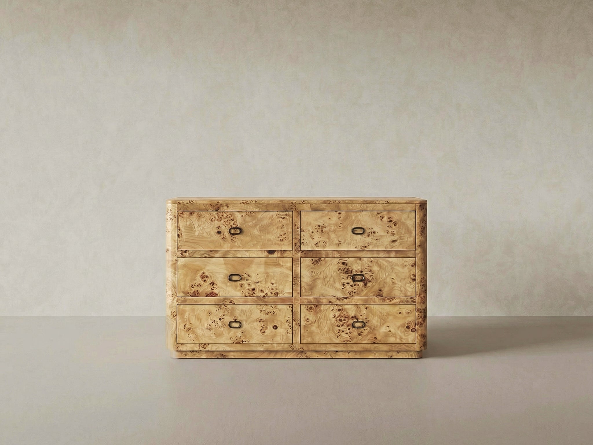 Zephyr Chest of Drawers | Honey Burl