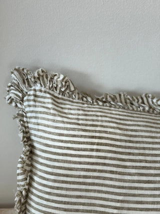 Hallie Bolster Linen Cushion