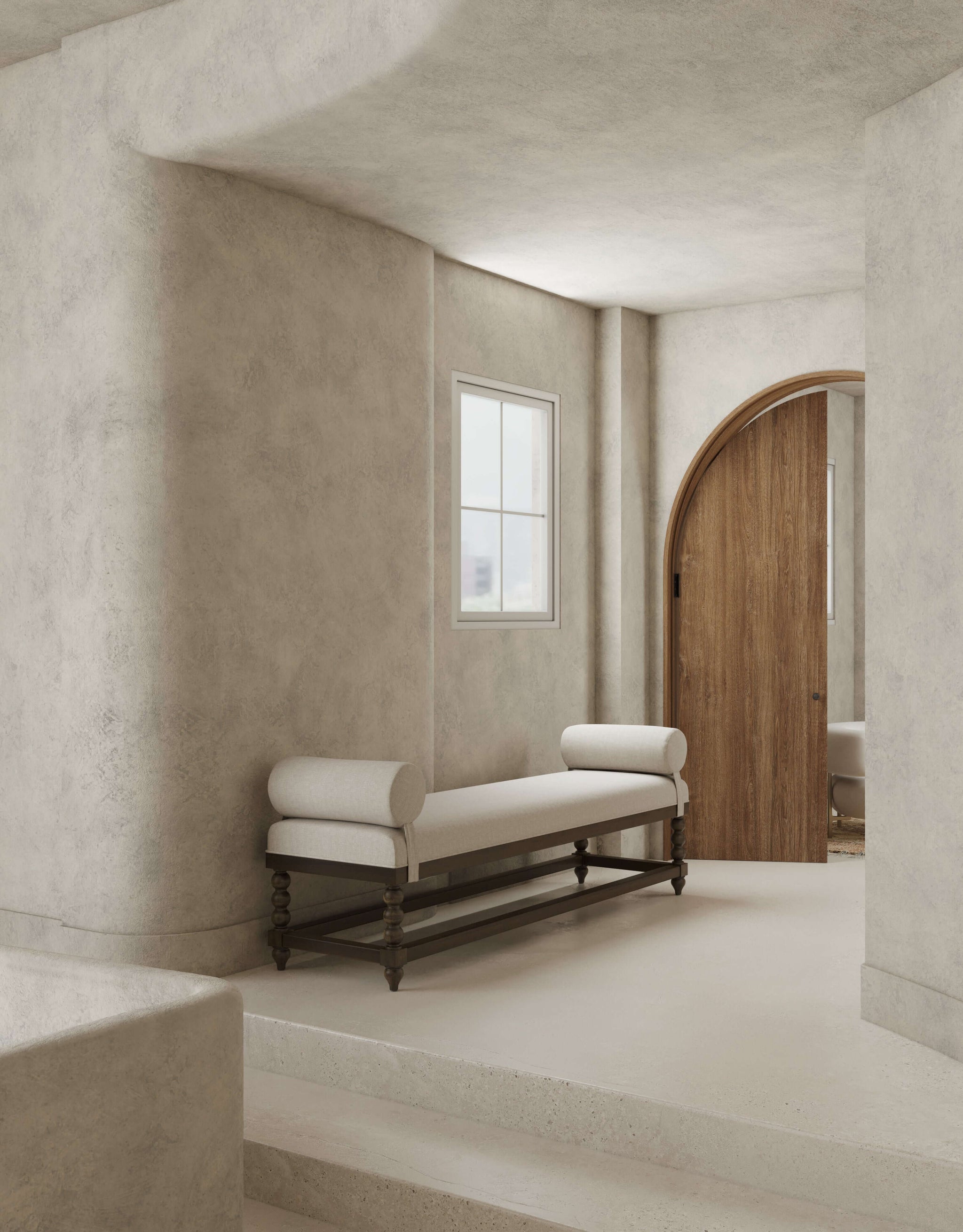 Santos Bench Seating En Gold