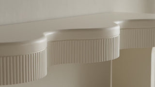 Onda Console Table, Cream