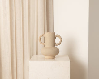 Braid Vase, Cream by SANE