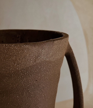 Shoulder Vase, Chocolate by SANE
